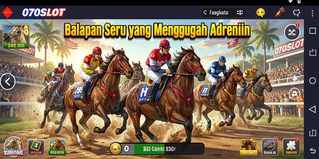Tampilan gameplay 070SLOT yang penuh aksi dan menegangkan.