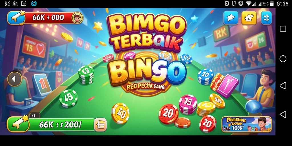 Tampilan gameplay seru di 66K yang penuh warna.