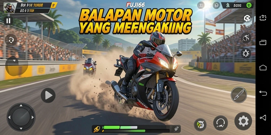 Gameplay seru dan menegangkan di FUJI66.