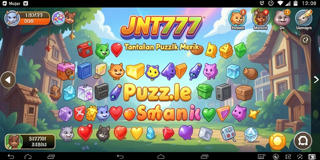 Screenshot JNT777 menampilkan gameplay Puzzle yang seru dan menarik.