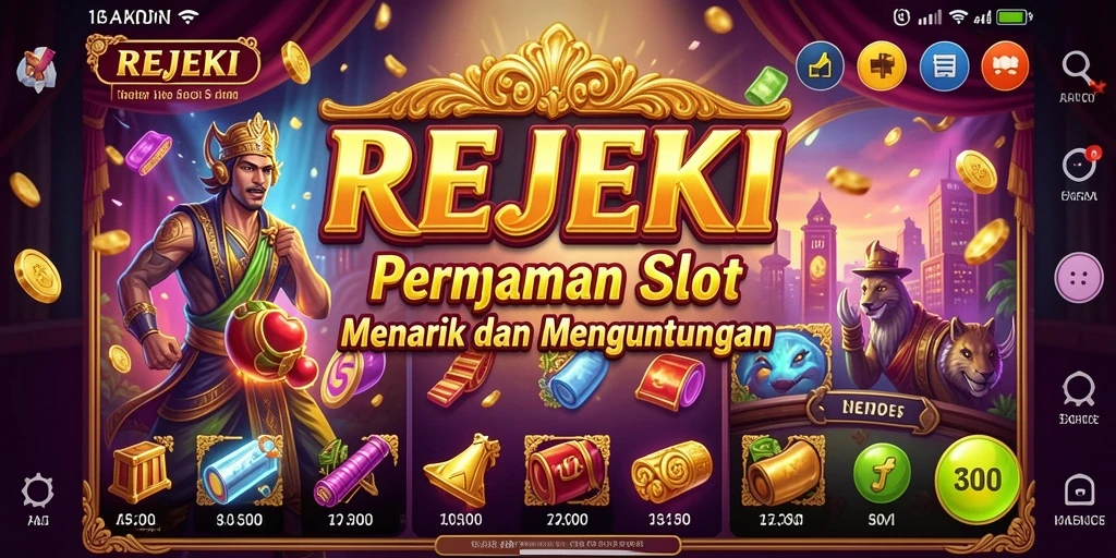 Tampilan menarik gameplay <strong>REJEKI</strong> yang penuh warna dan seru.