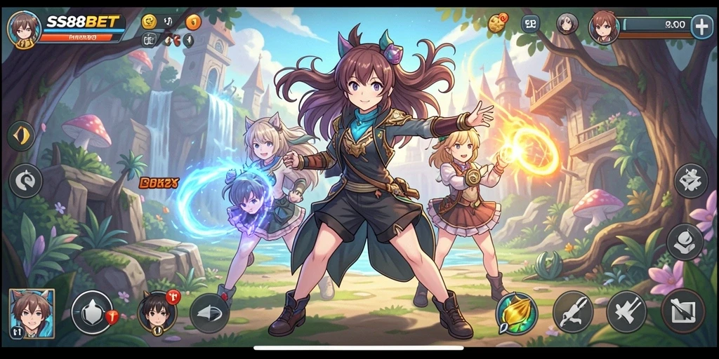 Tampilan gameplay SS88BET yang mengasyikkan dan penuh aksi.