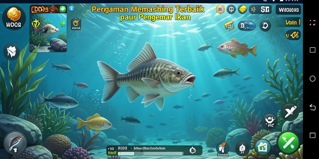 Tangkap ikan besar dengan teknik memancing yang kreatif di WDBOS.